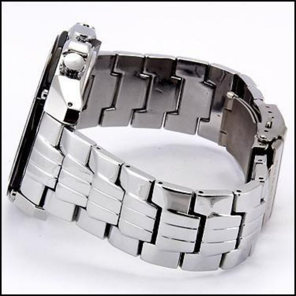 Pro master series Men Quartz Polished black and white stainless Watch - Picture 2 of 3